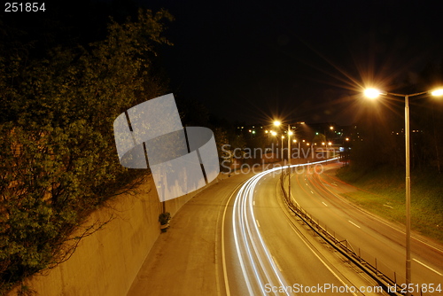 Image of Traffic at night 3