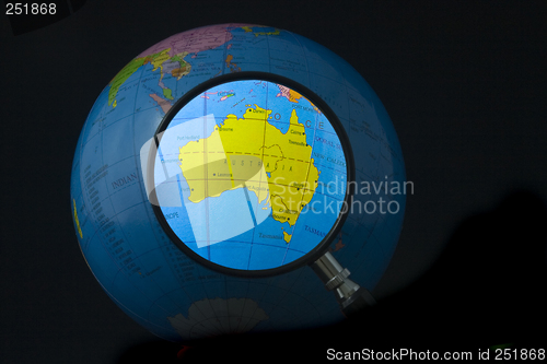 Image of Australia in focus

