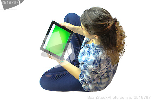 Image of Using a Tablet