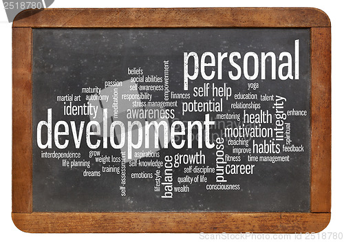 Image of personal development word cloud 