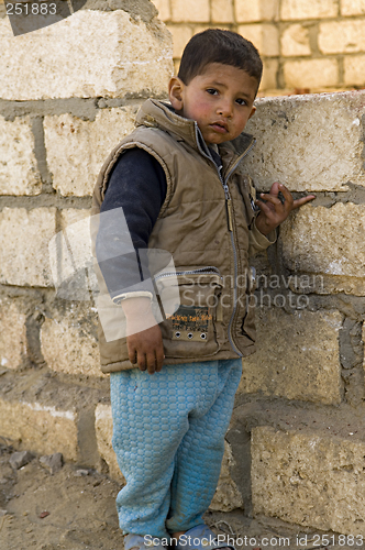 Image of Small boy in the oasis of Bahariya, Egypt