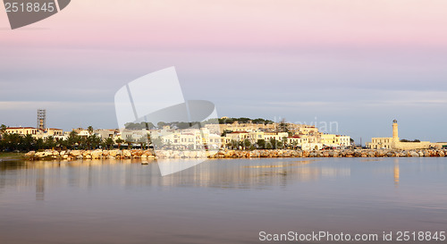 Image of Rethymnon city dawn