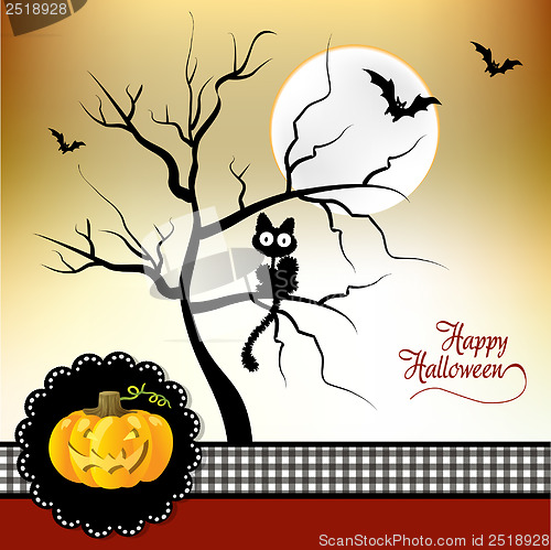 Image of Halloween greeting card