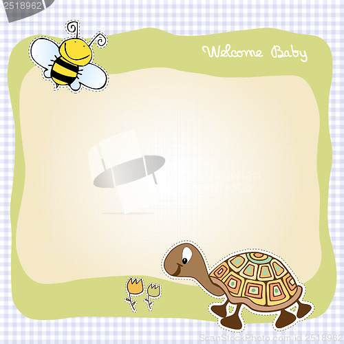 Image of baby announcement card