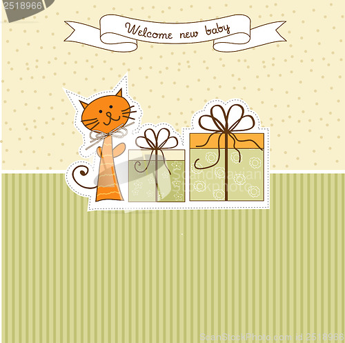 Image of Birthday announcement card