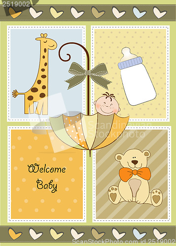 Image of new baby shower invitation