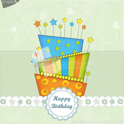 Image of Happy Birthday cupcake