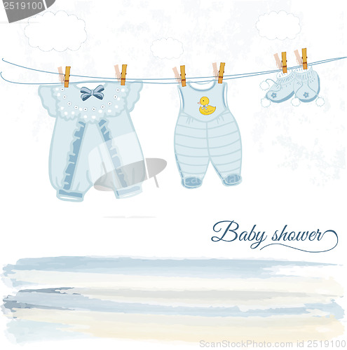 Image of baby shower card