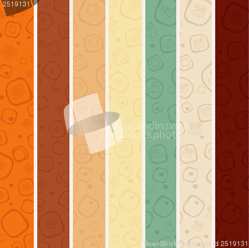 Image of vintage seamless strips background