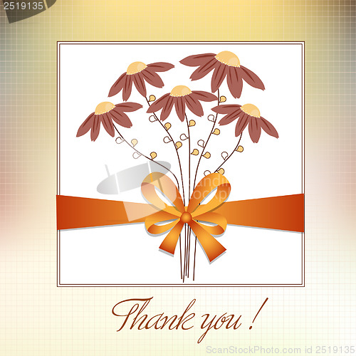 Image of thank you card