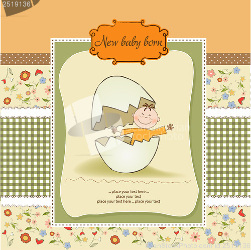 Image of baby shower card