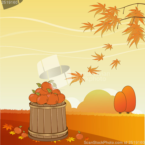Image of autumn background