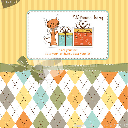 Image of Birthday announcement card