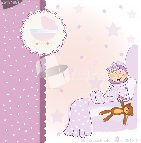 Image of welcome new baby girl