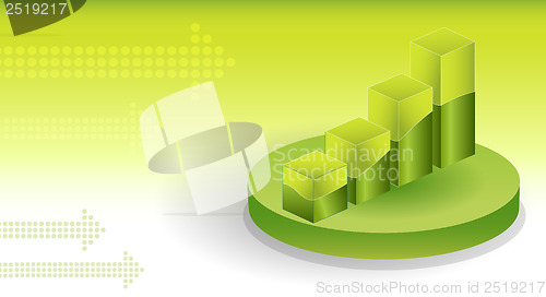 Image of Financial Graphs Background