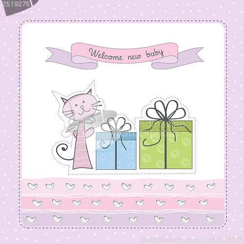 Image of Birthday announcement card