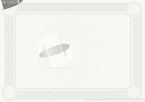 Image of diploma certificate