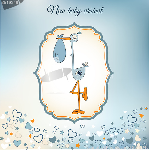 Image of baby shower card