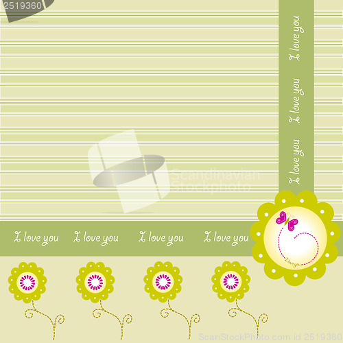 Image of butterfly greeting card