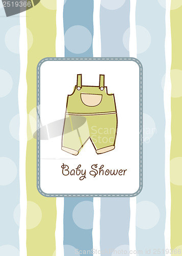 Image of Baby boy shower aouncement
