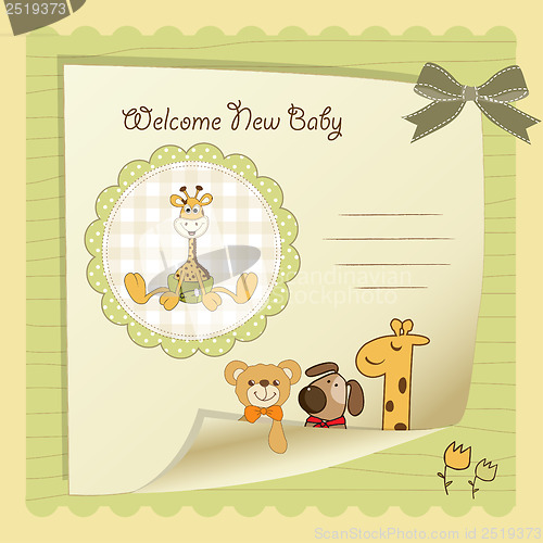 Image of baby shower card