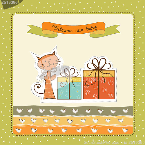 Image of Birthday announcement card