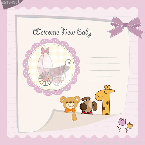 Image of baby shower card