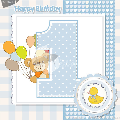 Image of first anniversary card