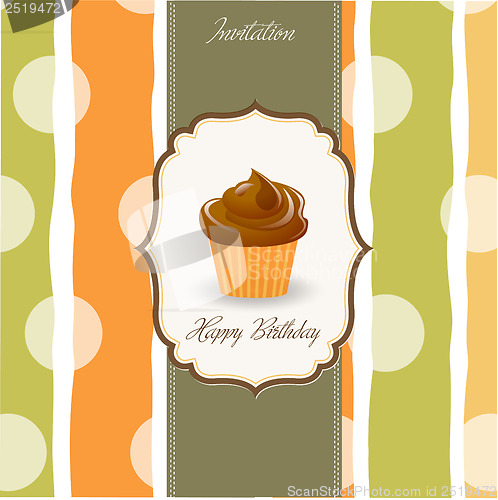Image of Birthday cupcake