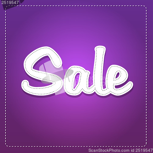 Image of sale label