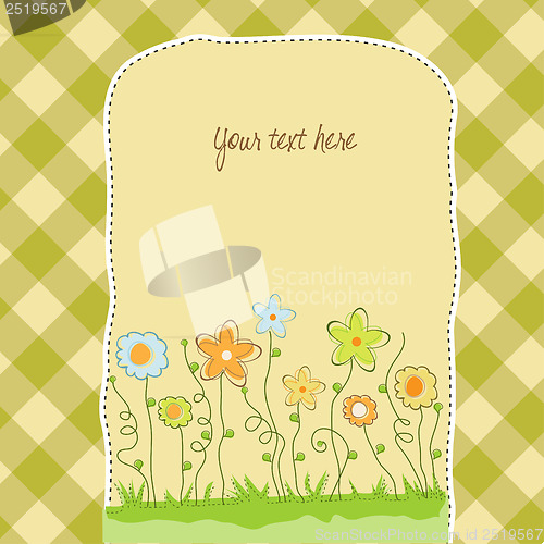 Image of Cute floral background