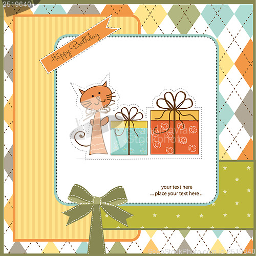 Image of Birthday announcement card