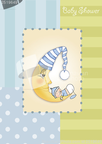 Image of baby shower card