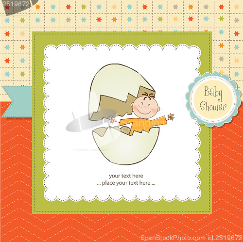 Image of baby shower card