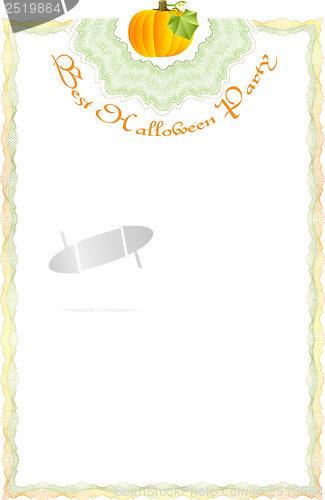 Image of Halloween certificate