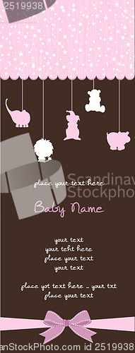 Image of baby shower card
