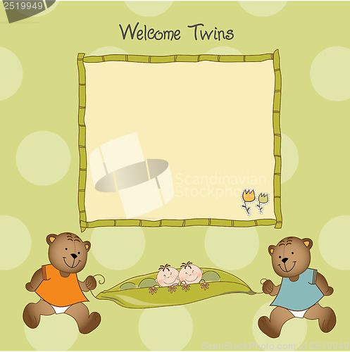 Image of baby announcement card