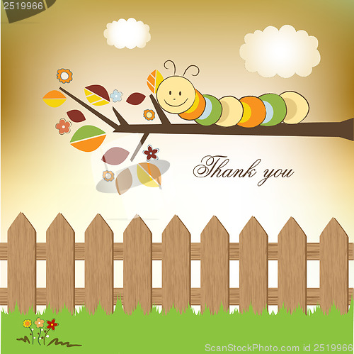 Image of thank you card