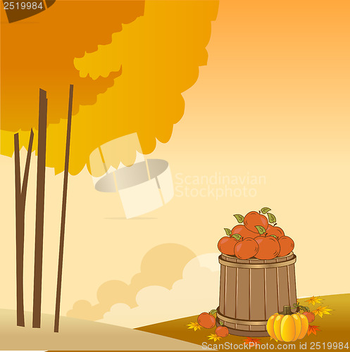 Image of autumn background