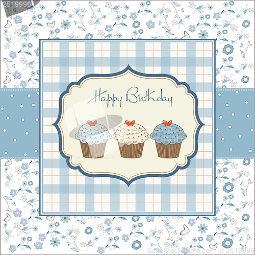 Image of Birthday cupcake