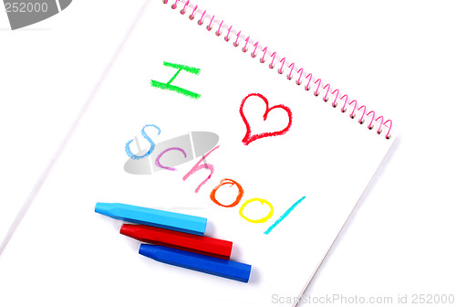 Image of I love school