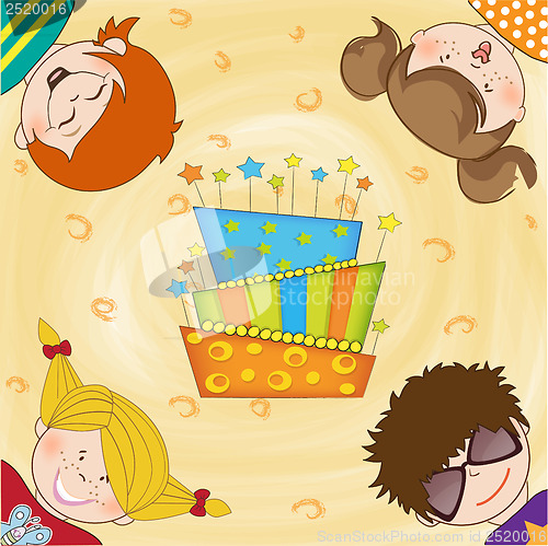 Image of kids celebrating birthday party