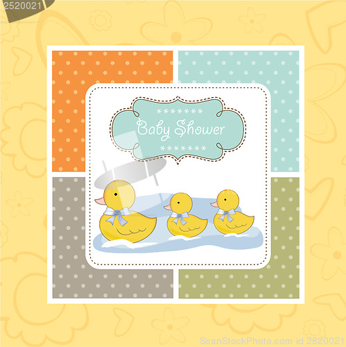 Image of baby shower card