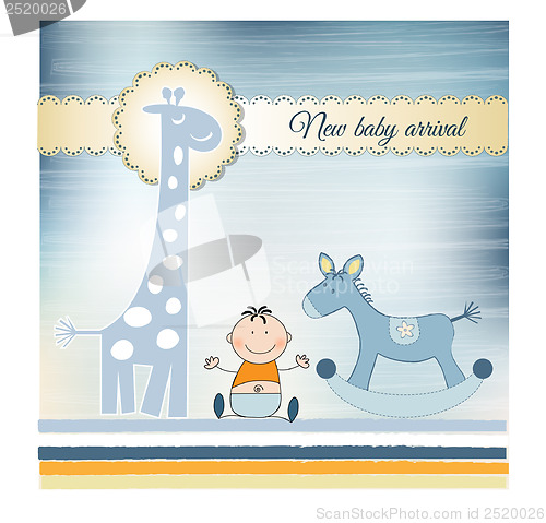 Image of New Baby greeting card