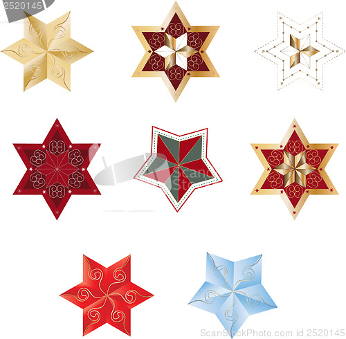 Image of Christmas stars