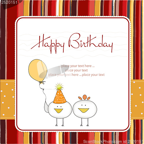 Image of funny birthday party greeting card