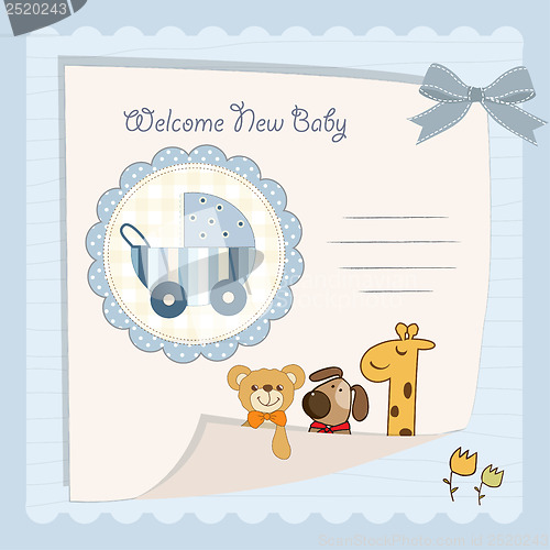 Image of baby shower card