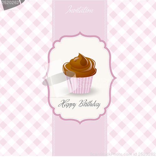 Image of Birthday cupcake