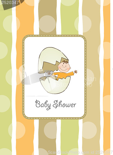 Image of baby shower card