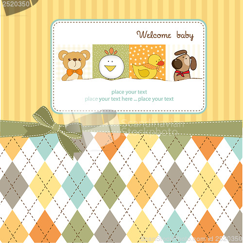 Image of baby shower announcement